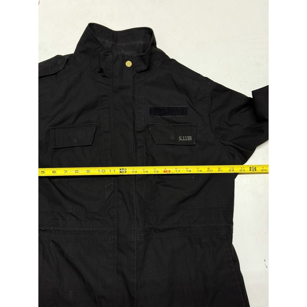5.11 Tactical Black Field Jacket Extra Large Women's Coat Outerwear multi pocket - Picture 2 of 8